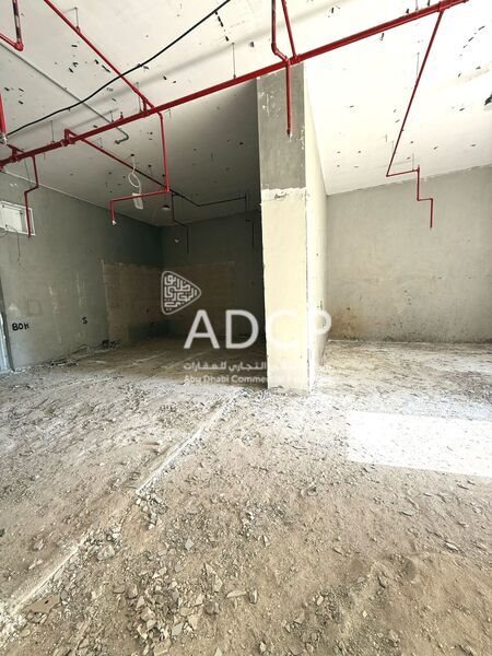 Shop layout ADCP Q-Residence Showroom for rent in AL Raha